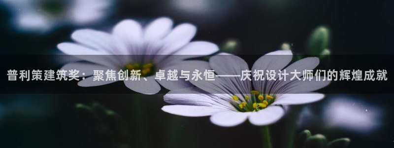 盈顺棋牌娱乐室：普利策建筑奖：聚焦创新、卓越与永恒——庆祝设计大师们的辉煌成就