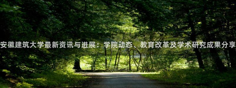 盈顺休闲娱乐室团购：安徽建筑大学最新资讯与进展：学院动态、教育改革及学术研究成果分享
