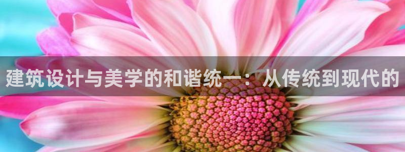 顺盈娱乐平台注册时间：建筑设计与美学的和谐统一：从传统到现代的